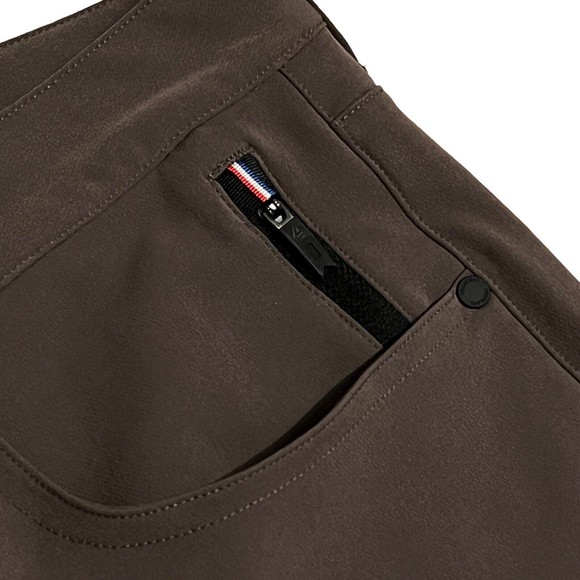 Fourlaps Pants Men’s 32x31 Green Traverse Slim Stretch 1072 Water Repellent Fall - Picture 3 of 9